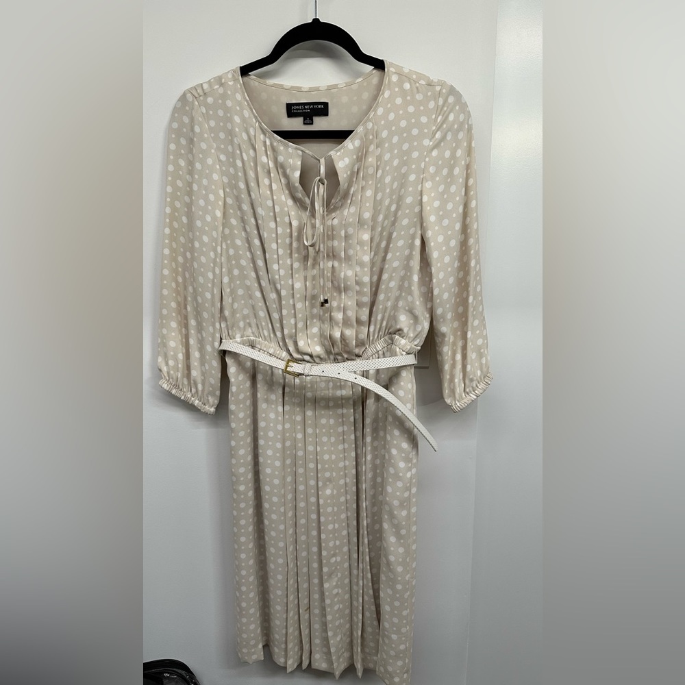 Jones New York polka dot dress